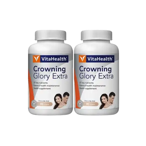 VitaHealth Crowning Glory Extra Capsule 90s x2