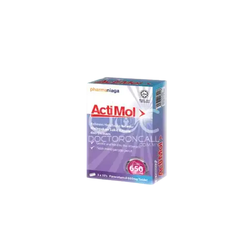 Actimol (Paracetamol) 650mg Tablet 30s