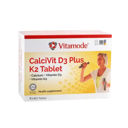 Vitamode CalciVit D3 Plus K2 Tablet 60s