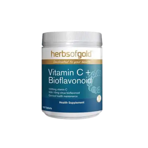 Herbs Of Gold Vitamin C 1000mg + Bioflavonoid Tablet 120s