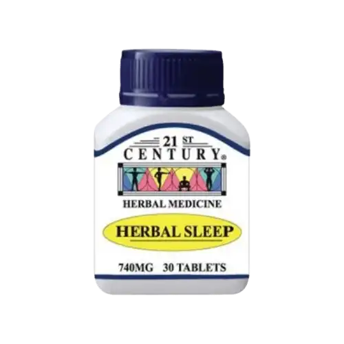 21st Century Herbal Sleep 740mg Tablet 30s