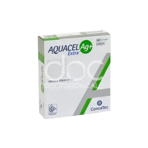 Convatec Aquacel Ag+ Extra 10cm x 10cm 10s
