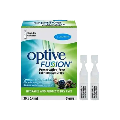 Allergan Optive Fusion UD Eye Drops (Vials) 30s