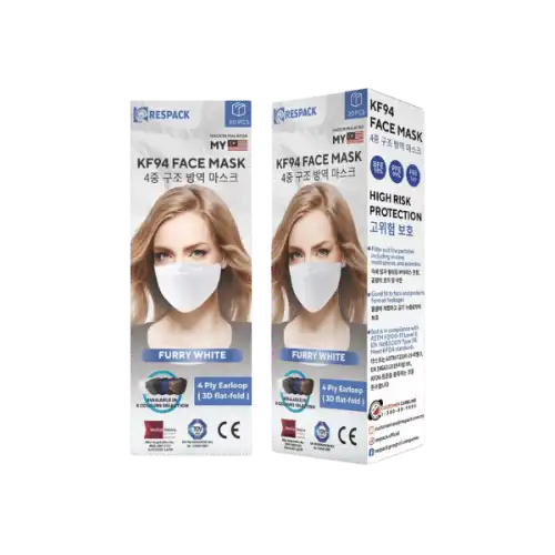 Respack KF94 Face Mask 20s White