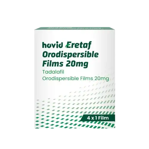 Hovid Eretaf (Tadalafil) 20mg Orodispersible Films 4s
