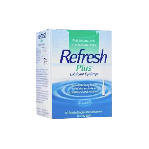 Refresh Plus Lubricant Eye Drops 30s