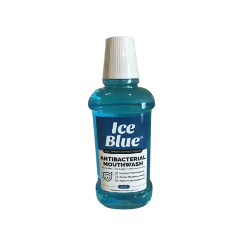 Ice Blue Antibacterial Mouth Wash 400ml