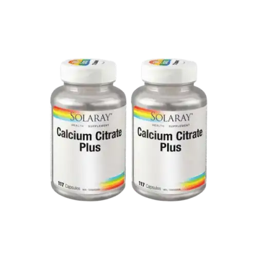 Solaray Calcium Citrate Plus Capsule 117s x2