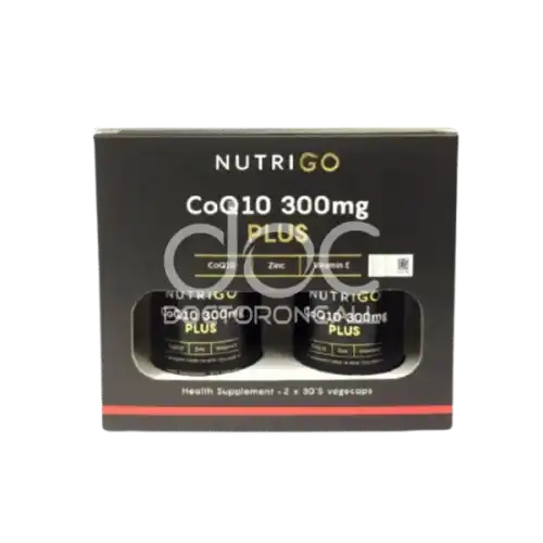 Nutrigo CoQ10 300mg Plus Capsule 30s x2