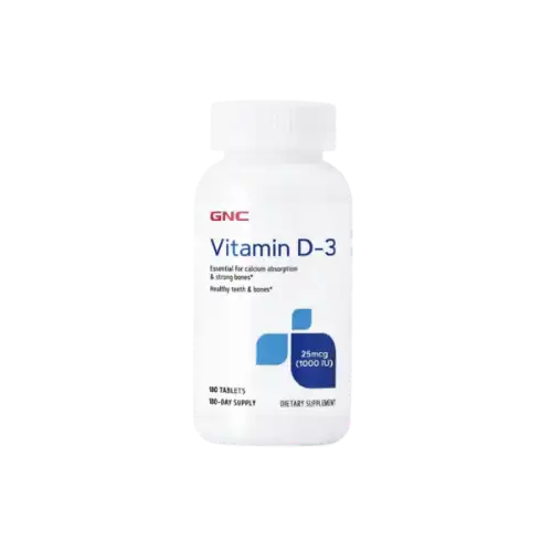 GNC Vitamin D-3 1000IU Tablet 180s
