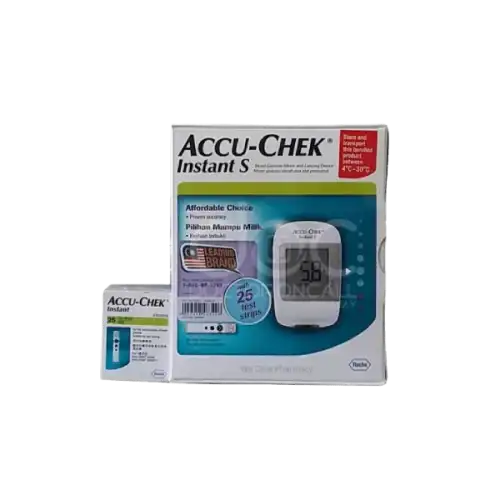 Accu-Chek Instant S Starter Kit with Test Strip 1 Kit + 25's