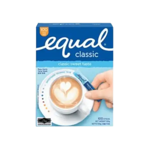 Equal Classic Sweetener Sticks 100s
