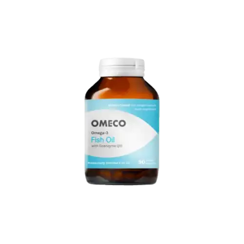 Omeco Omega-3 Fish Oil with Coenzyme Q10 Softgel 30s