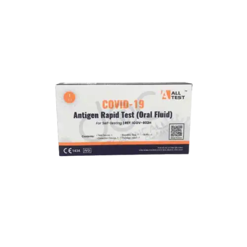 Alltest Covid-19 Antigen Rapid Test Kit - Oral Fluid Self Testing 1s