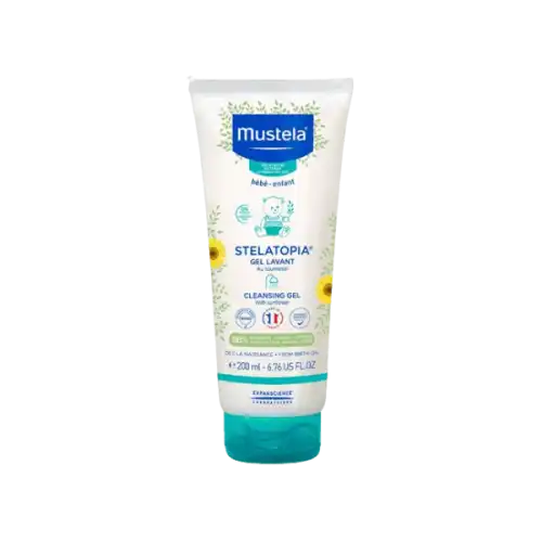 Mustela Stelatopia Cleansing Gel (Extremerly Dry Skin / Atopic Skin) 200ml