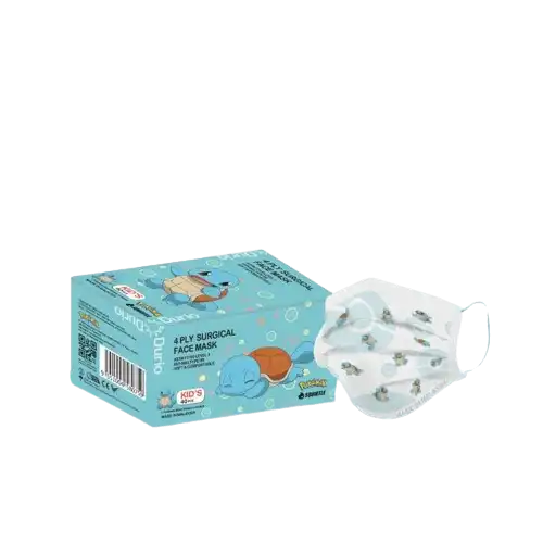 Durio 546K Pokemon Kids 4 Ply Surgical Face Mask 40s Pikachu