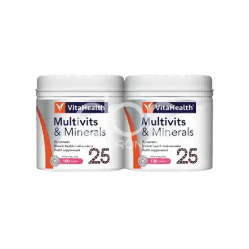 VitaHealth Multivitamins and Minerals Softgels 100s x2