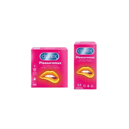 Durex Pleasuremax Condom 3s