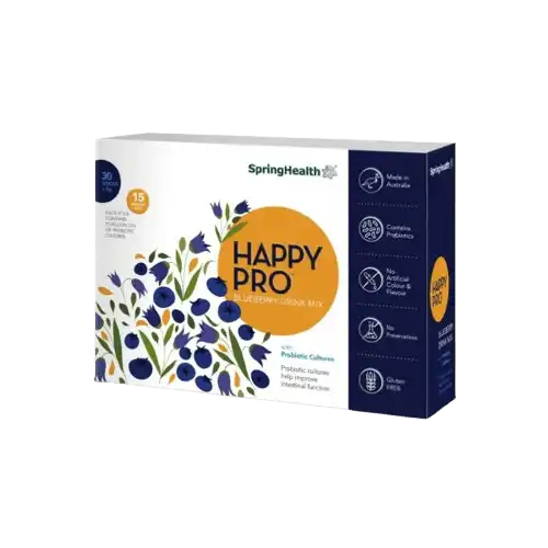 Springhealth Happy Pro 15 Billion CFU Sachet 30s