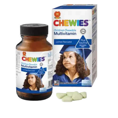 Chewies Multivitamin + Taurine Chewable Tablet 60s