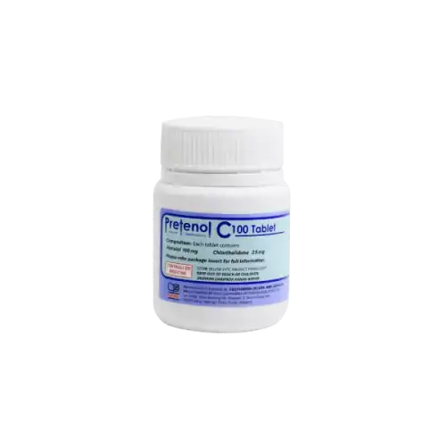 Pretenol C (Atenolol) 100mg Tablet 30s (Bottle)