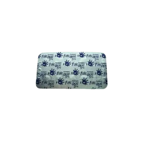 Sunward 5mg Folic Acid Tablet 10s (strip)