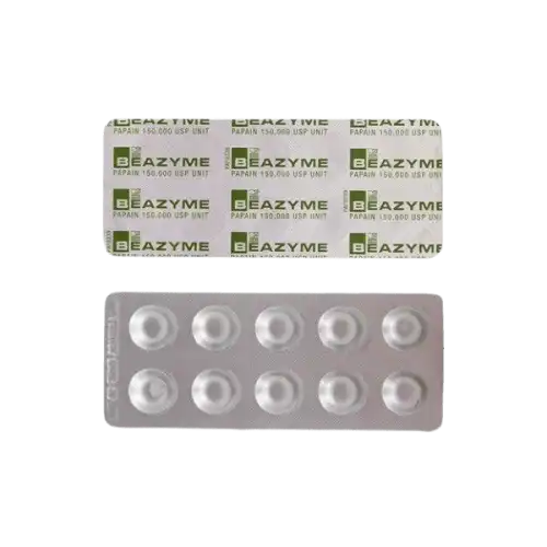 Duopharma Beazyme (Papain) 150000u Tablet 10s (Strip)