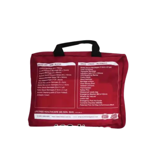 Lifetree Large Multipurpose First Aid Kit (Soft Bag) 105 Pieces