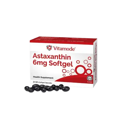 Vitamode Astaxanthin 6mg Capsule 30s