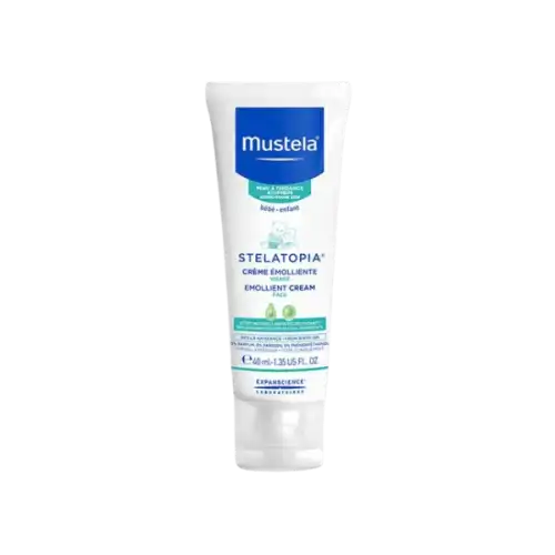 Mustela Stelatopia Emollient Face Cream (Extremerly Dry Skin / Atopic Skin) 40ml