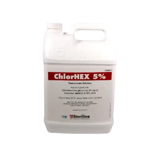 Chlorhex 5% Concentrate Solution 5 Litre
