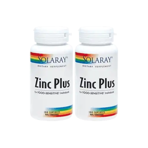 Solaray Zinc Plus Capsule 100s x2
