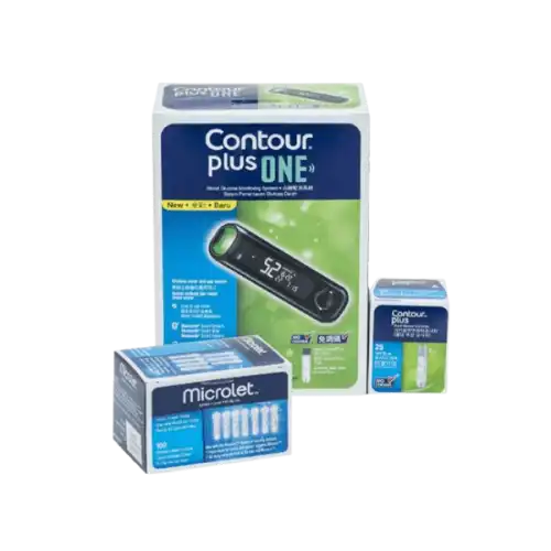 Contour Plus Blood Glucose Test Strips 2x25's