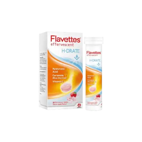 Flavettes Effervescent H-Drate Tablet 15s x2