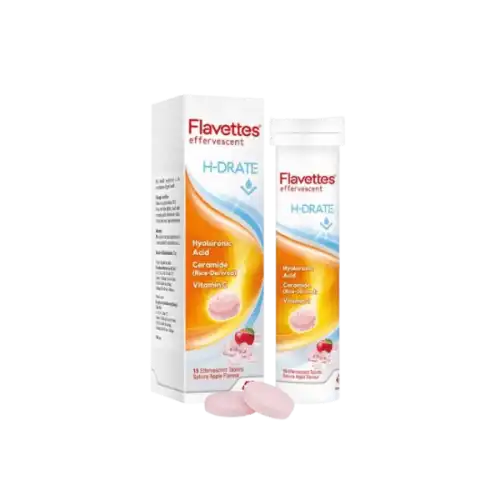 Flavettes Effervescent H-Drate Tablet 15s x2
