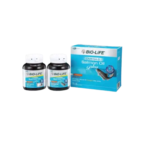Bio-Life Omega -3 Salmon Oil Plus Capsule 100s x3