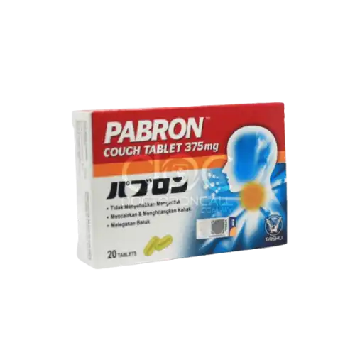 Pabron (Carbocisteine) Cough Tablet 20s