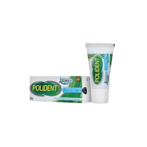 Polident Denture Adhesive Cream Flavour Free 60g