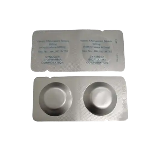 Stenac (Acetylcysteine) 600mg Effervescent Tablet 2s (Strip)