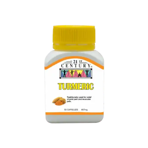 21st Century Turmeric 697mg Capsule 50s