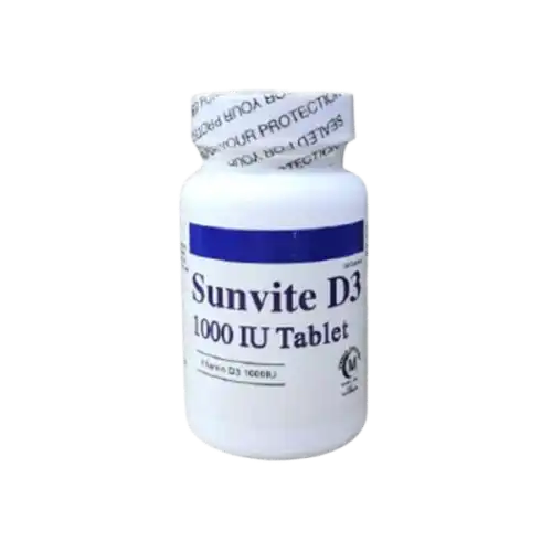 Sunvite Vitamin D3 1000IU Tablet 60s