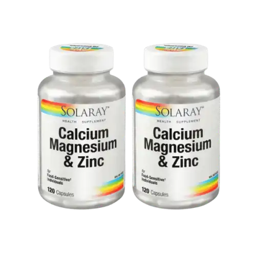 Solaray Calcium Magnesium Zinc Capsule 120s