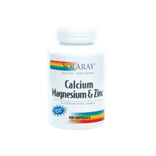 Solaray Calcium Magnesium Zinc Capsule 120s