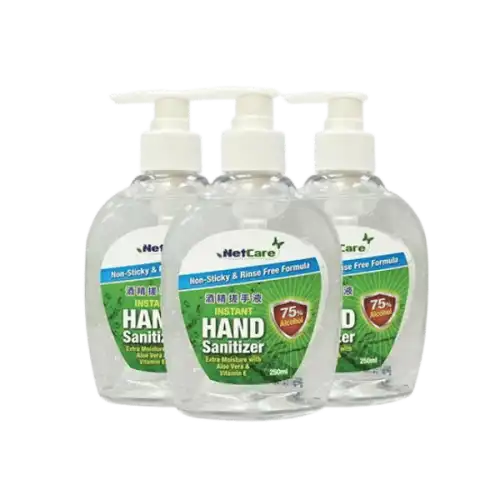 Netcare Instant Hand Sanitizer 250ml x3