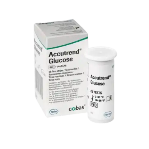 Accutrend Glucose Test Strips 25s