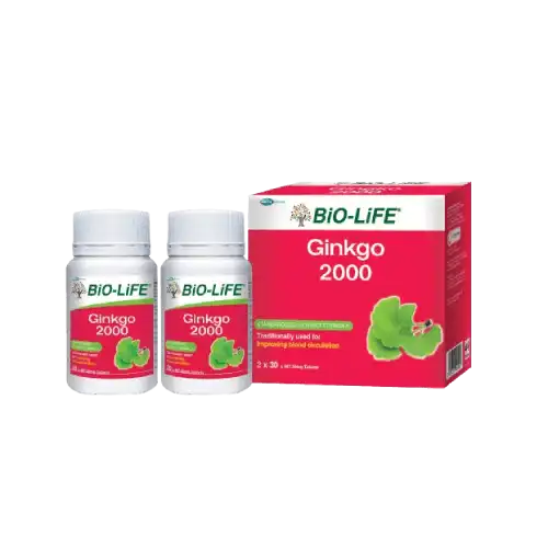 Bio-Life Ginkgo 2000 Tablet 100s x3