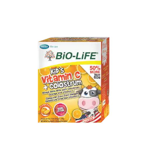 Bio-Life Kid's Vitamin C + Colostrum Tablet 60s
