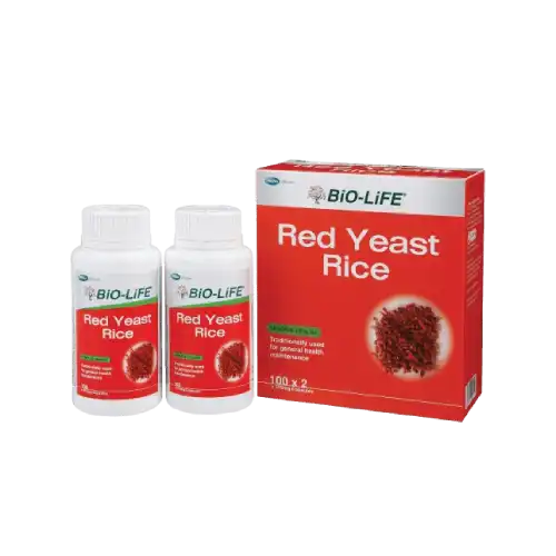 Bio-Life Red Yeast Rice Capsule 100s x2