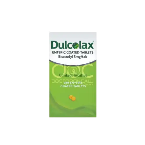 Dulcolax (Bisacodyl) 5mg Tablet 200s
