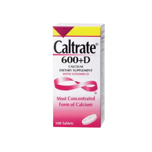 Caltrate (Calcium carbonate + Cholecalciferol) 600+D Tablet 100s x2